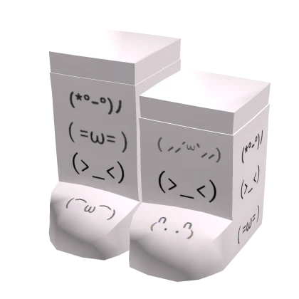 ♡꒰ cutecore baby pink kaomoji socks ꒱♡