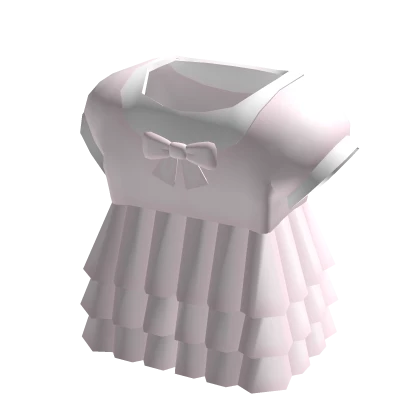 ꒰ ୨୧ ꒱ : ruffled baby pink dolly dress 