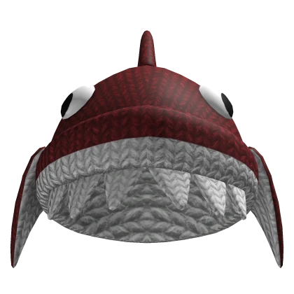 Red Shark Beanie