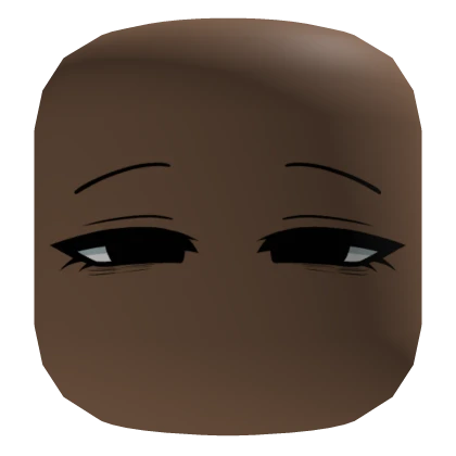 Mysterious Face Brown no mouth