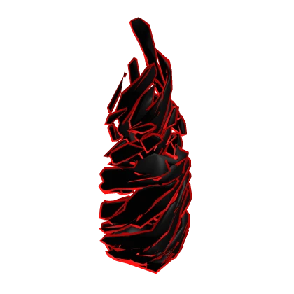 Full Right Arm Aura [ Red & Black ]