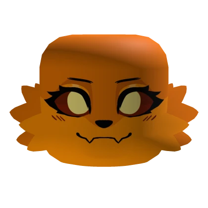 Pumpkin Wolf Head