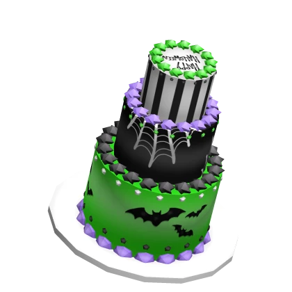 Halloween Cream Cake Hat