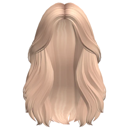 Long Lush Layered Wavy Girl Hair (Blonde)