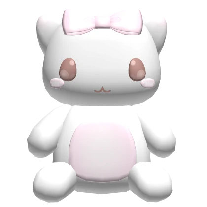 (ㆀ˘･з･˘) chubby cat plushie .. !! zZz 