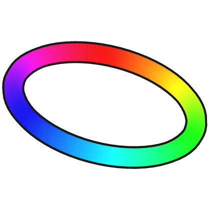 Glowing Rainbow Color Halo