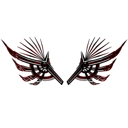 [PBR] Red cyber wings