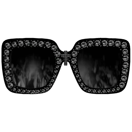 Rhinestone Designer Shades (Silver)