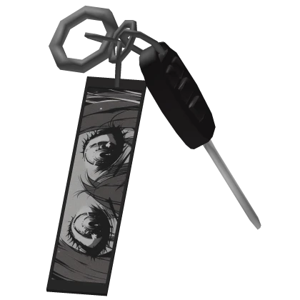 Mad Anime Keychain Y2K