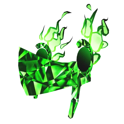 Green Infernal Sparkle Time Valkyrie Helm