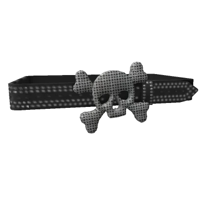 Y2K Swag Studded Skull Belt (1.0)