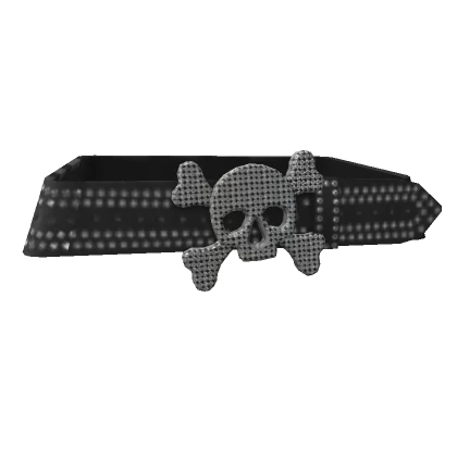 Y2K Swag Studded Skull Belt (3.0)