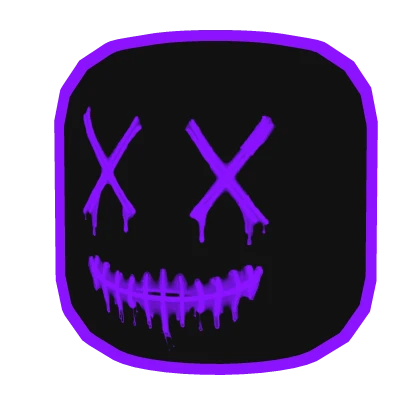 Purple Mask Red Head