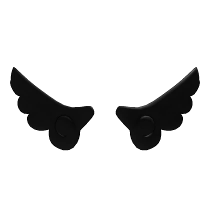 Black Floating Angel Wings [1.0]