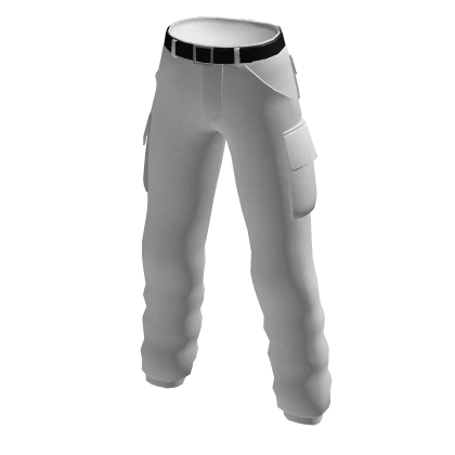 White military uniform pants