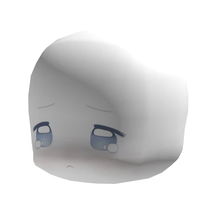 Crying Chibi Face (Blue)