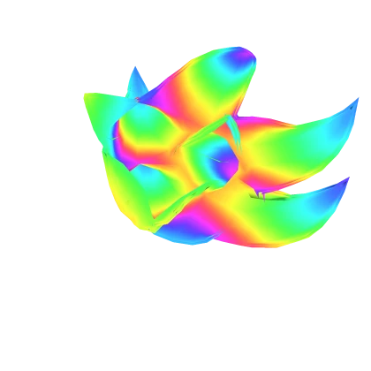 Rainbow Glowing Hair