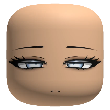 Beautiful Angel Face With Blue Eyes - Light