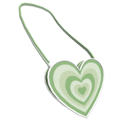 Green Heart Wave Purse 3.0