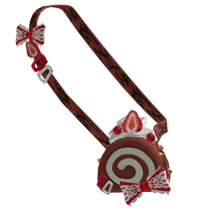 🍓 Strawberry Cinnamon Roll Purse