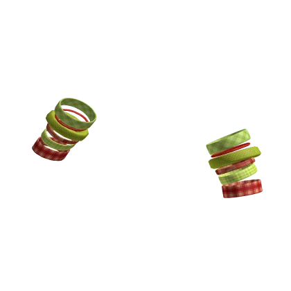 igari mori kei bracelets red green harajuku heisei