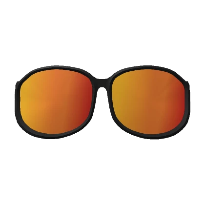 Black Fiery Sunglasses