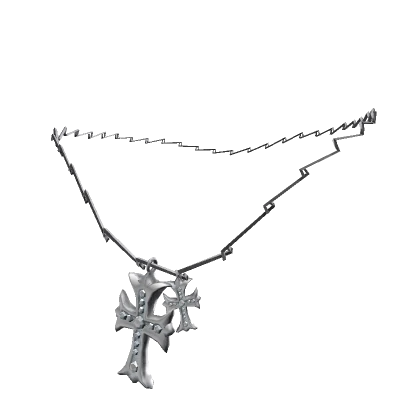 Y2K Double Chrome Chain (Silver) 3.0