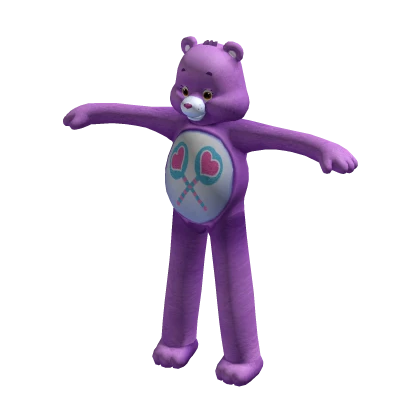 Purple Care Bear Suit