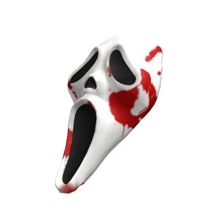 Screaming Ghost Mask Stained [SIDE]