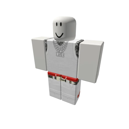 RED DRIPPY PANTS W/SANDO