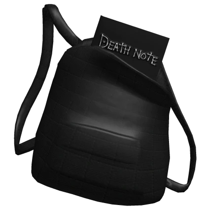 Death Note Backpack 1.0 (PBR)