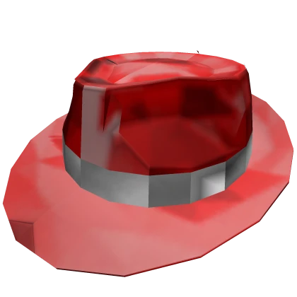 Red Sparkle Fedora
