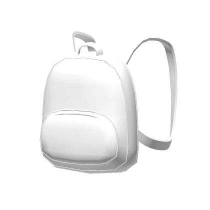 Preppy White Backpack (3.0)