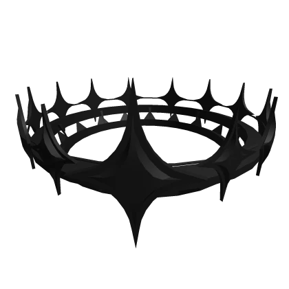 Star Crown (Solid Black)