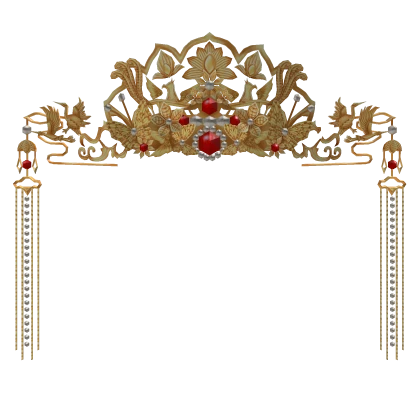 Traditional Headpiece | 金冠 Jin Guan