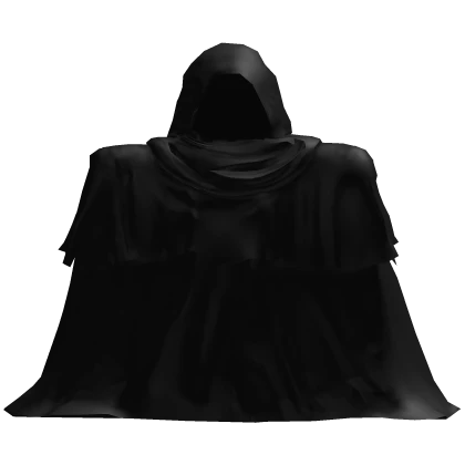 R6 Black Hooded Robe