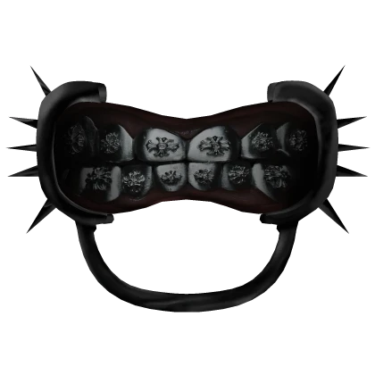 Dental Grillz w/ Spikes Chome Hearts