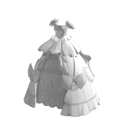 Royal Fairy Tale Princess Dress White