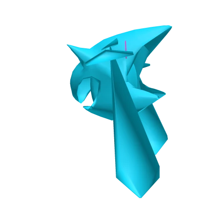 Metal Sonic Miku Popstar Hair