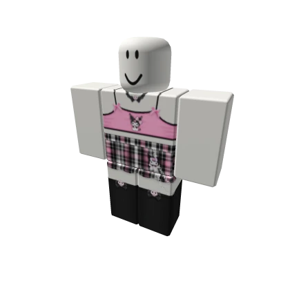 cute kawaii softgirl goth sanrio kuromi my melody