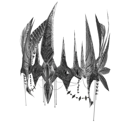 White Godly Angelic Warrior Crown