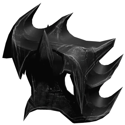 Black Demon Knight Left Pauldron