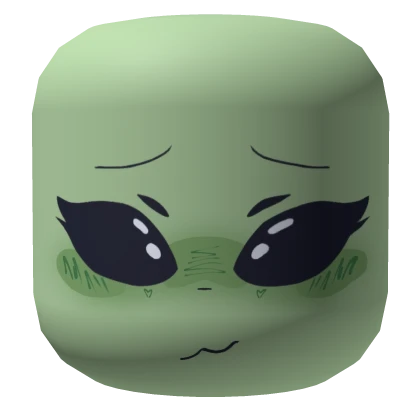 Worried alien face (chibi)