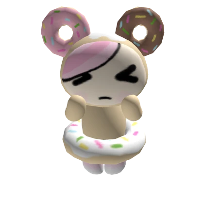 tokidoki donut girl keychain