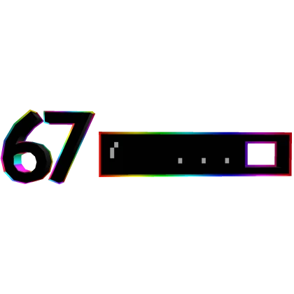 RAINBOW CARTOONY 67 8-BIT HEALTH BAR | Code: HEY67