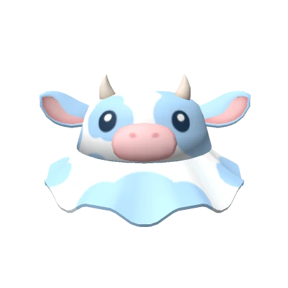 🐄 Blue Cow Hat