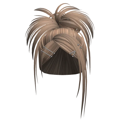 Cute Punk Bun Hairstyle