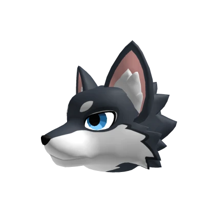 Kemono Wolf Head (Dusky)