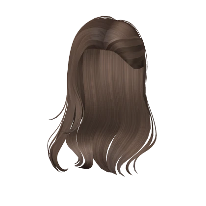 Flowy Side Part (Brown)