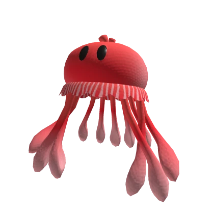 Peachy Guava Jellyfish Hat